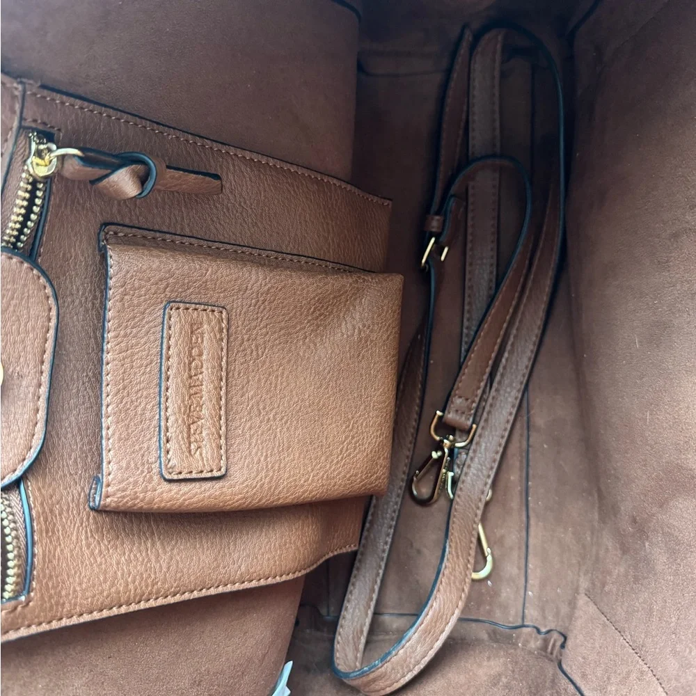 Steve Madden Brown Leather Handbag - Picture 6 of 10